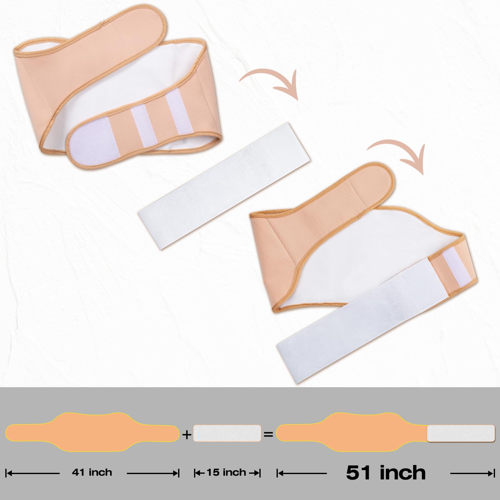 Castor Oil Packs Belly,Castor Oil Packs for Liver Detox, Less Mess Made of Organic Cotton Flannel & Waterproof PUL, Reusable Massage Castor Oil Pack Kit with Anti Oil Leak Design (Oil Not Included)