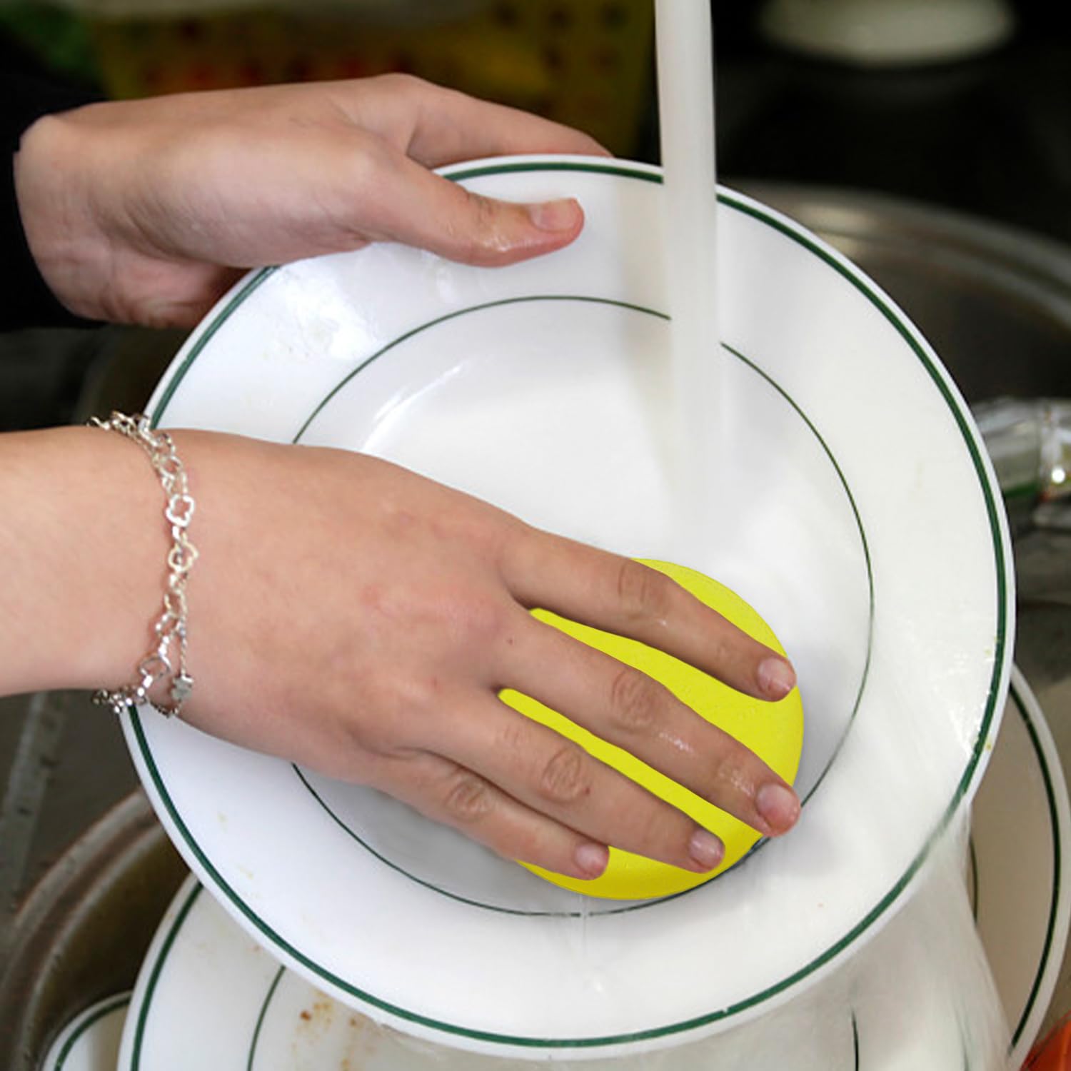 8 Stück Runde Malschwämme Set - Hochelastisch Für Kunst & Keramik