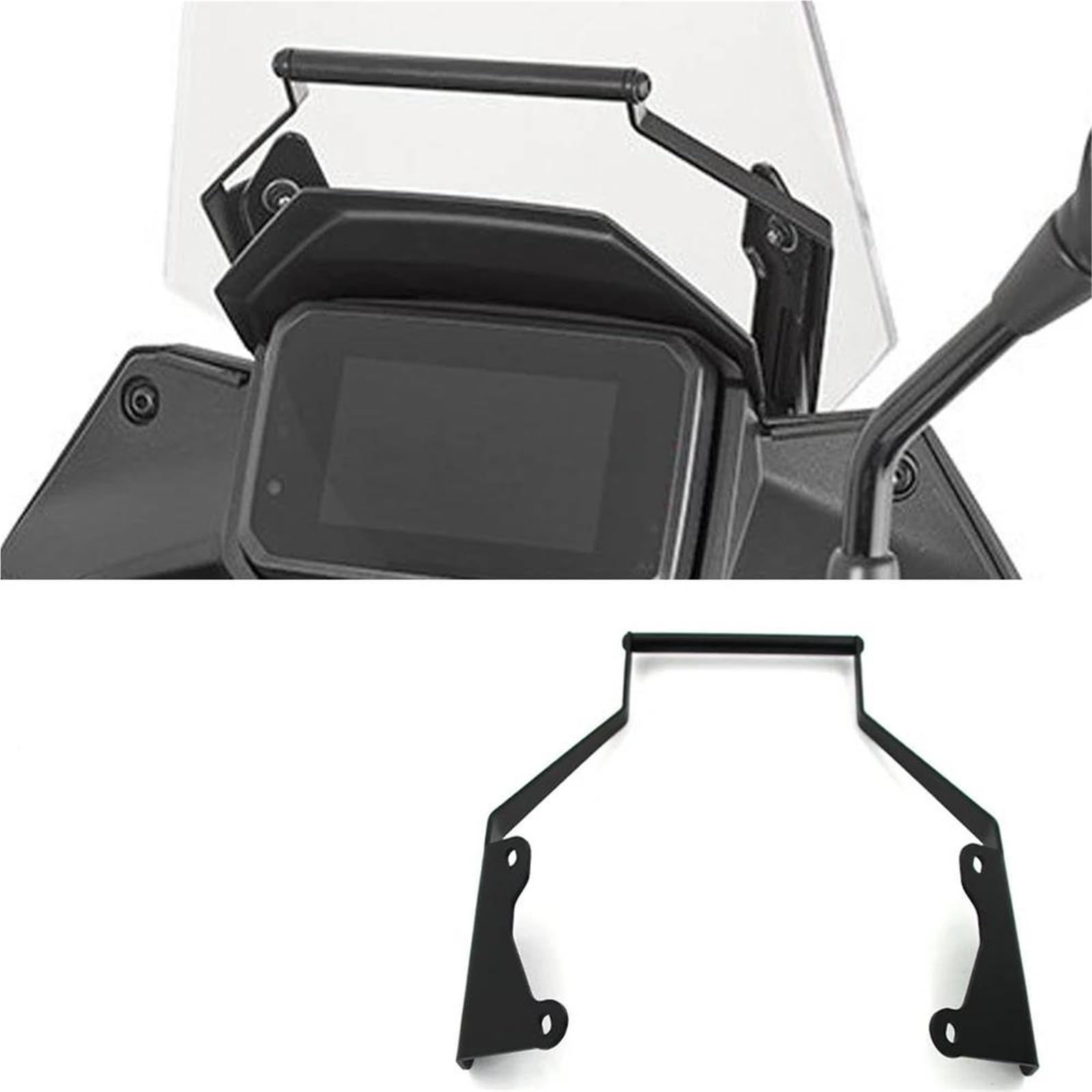 Motorrad-Handyhalterung Mit Navigationssystem Für NC750X 2025-2026 Lenkerhalterung Adapter Montageständer Windschutzscheiben-GPS-Halterung