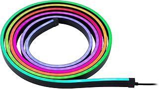 Paulmann 795.56 - Tubo de entretenimiento (5 W, plástico, 0,6 cm, altura: 1,6 cm, intensidad regulable), color negro