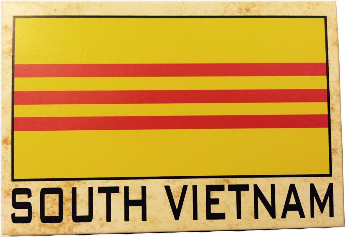 Flag Fridge Refrigerator Magnets - Asia and Africa (Country: Vietnam South)