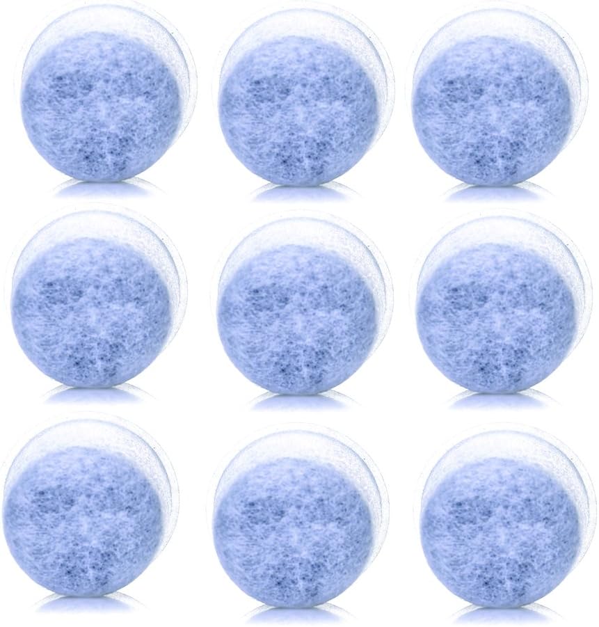 Capresso 12 Replacement Charcoal Water Filters, Compatible with Coffee Maker Part 4440.90 and Elegance, CoffeeTEAM Models #451, #452, #453, #454 CM200, CM300, MT500, MT500 PLUS