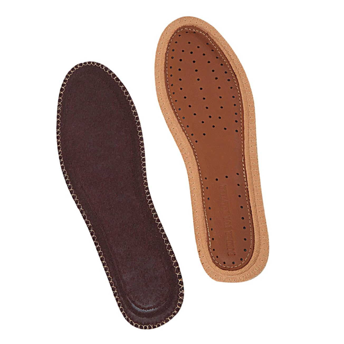 Beaupretty 1 Pair Leather Insoles Sweat Absorption Insoles Damping Shoe Pads Shoe Insoles Sport Insoles Comfortable Shoe Pads Insoles for Plantar Arch Support Insoles Man Sports Leather Shoes
