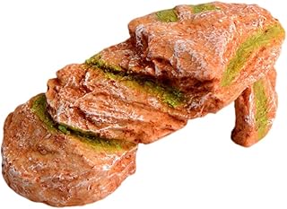 POPETPOP Artesanato Em Resina Tartaruga Plataforma De Réptil Plataforma De Réptil Tartaruga Plataforma De Frade Plataforma De Tartaruga Plataforma De Frade Escalada Decorações De Terraço