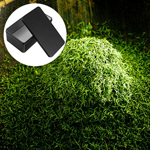 HEMOTON Caixa de lata vazia retangular de metal, 2 peças, com tampas para doces, biscoitos, café, er