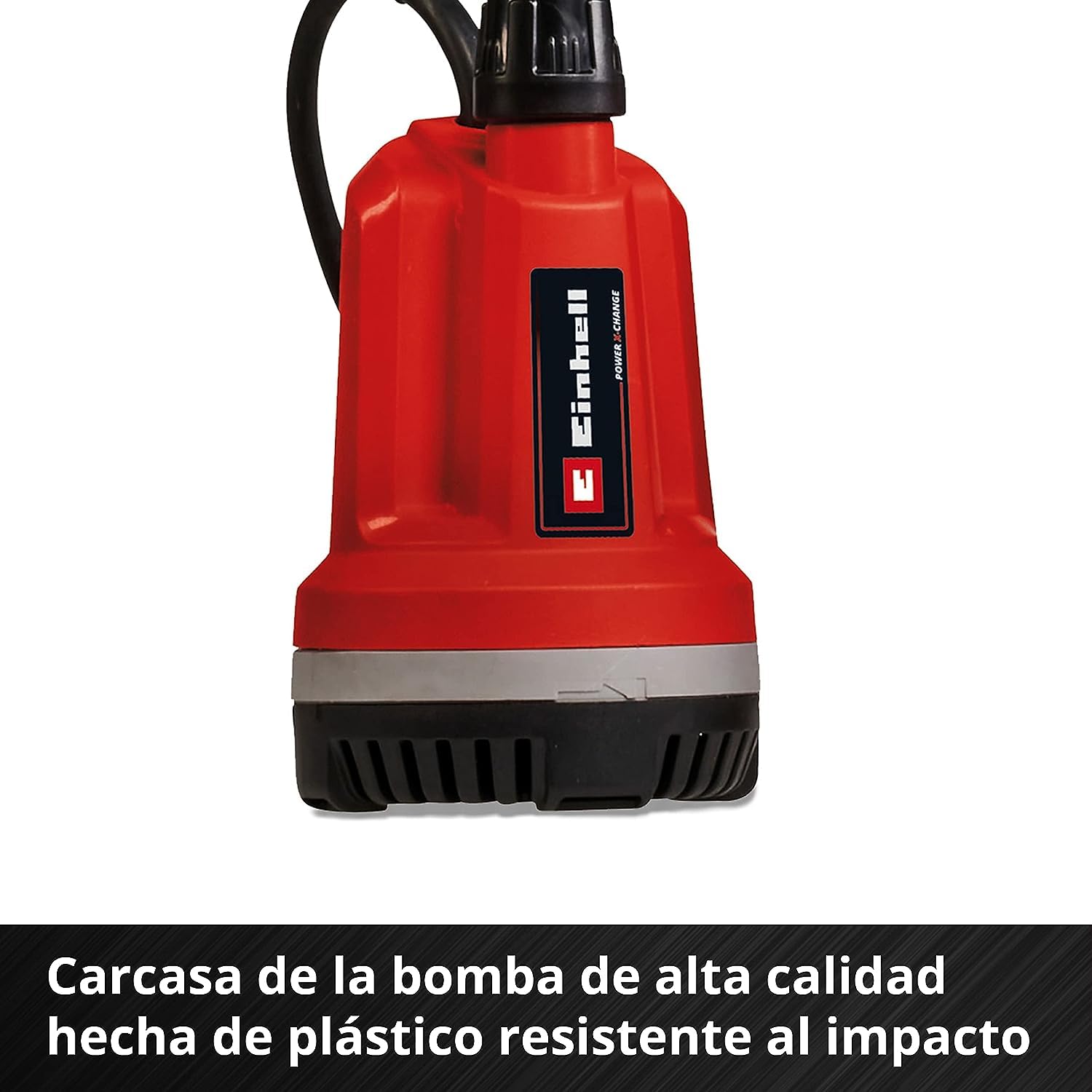 Einhell Bomba de agua clara con batería GE-PP RB Li-Solo Power X-Change (18 V, caudal máx. 3000 l/h, 2 bar, tubo de conexión telescópico sin escalonamiento, sin batería ni cargador)