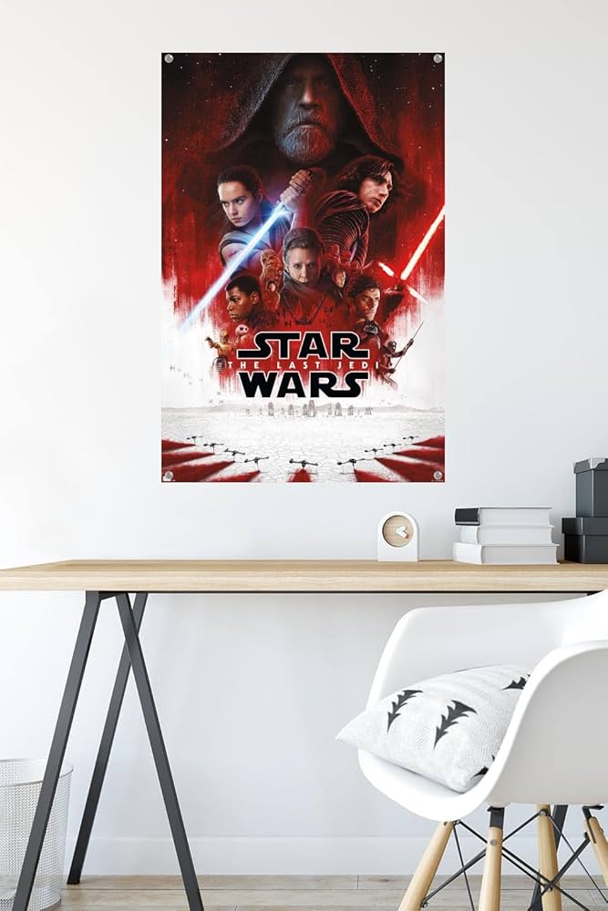 Amazon.com: Trends International Star Wars: The Last Jedi