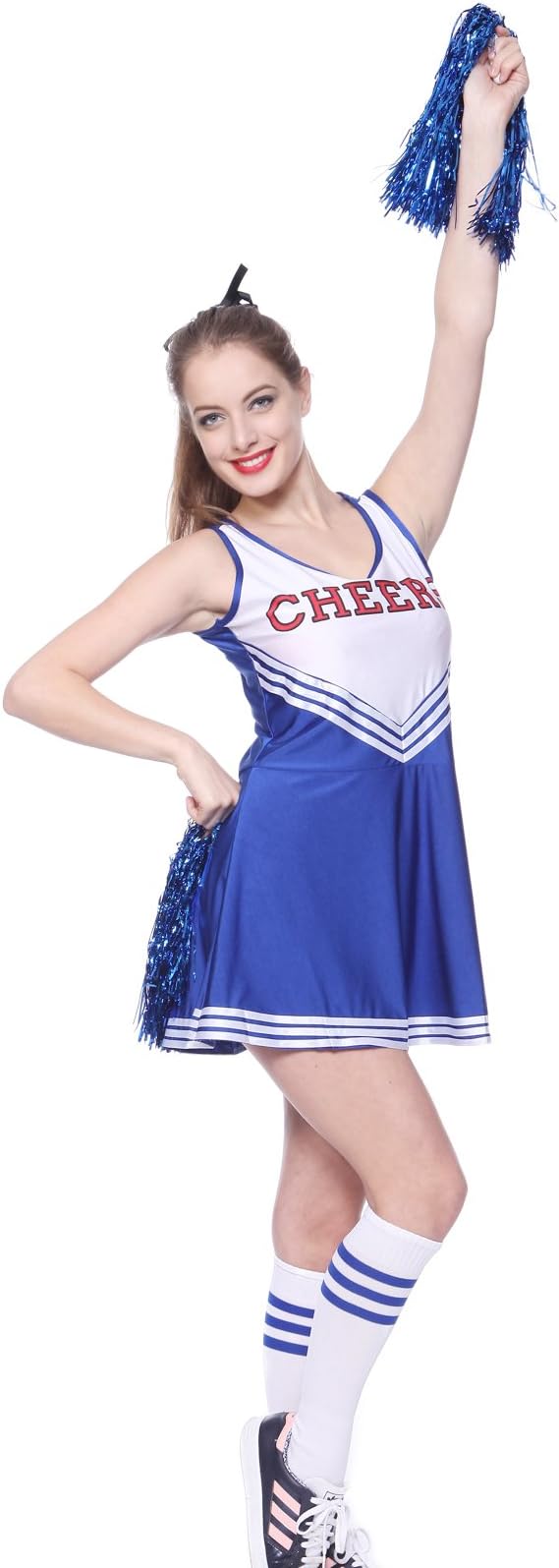 maboobie Tenue Complete Debardeur Jupe a Volant PomPom Girls