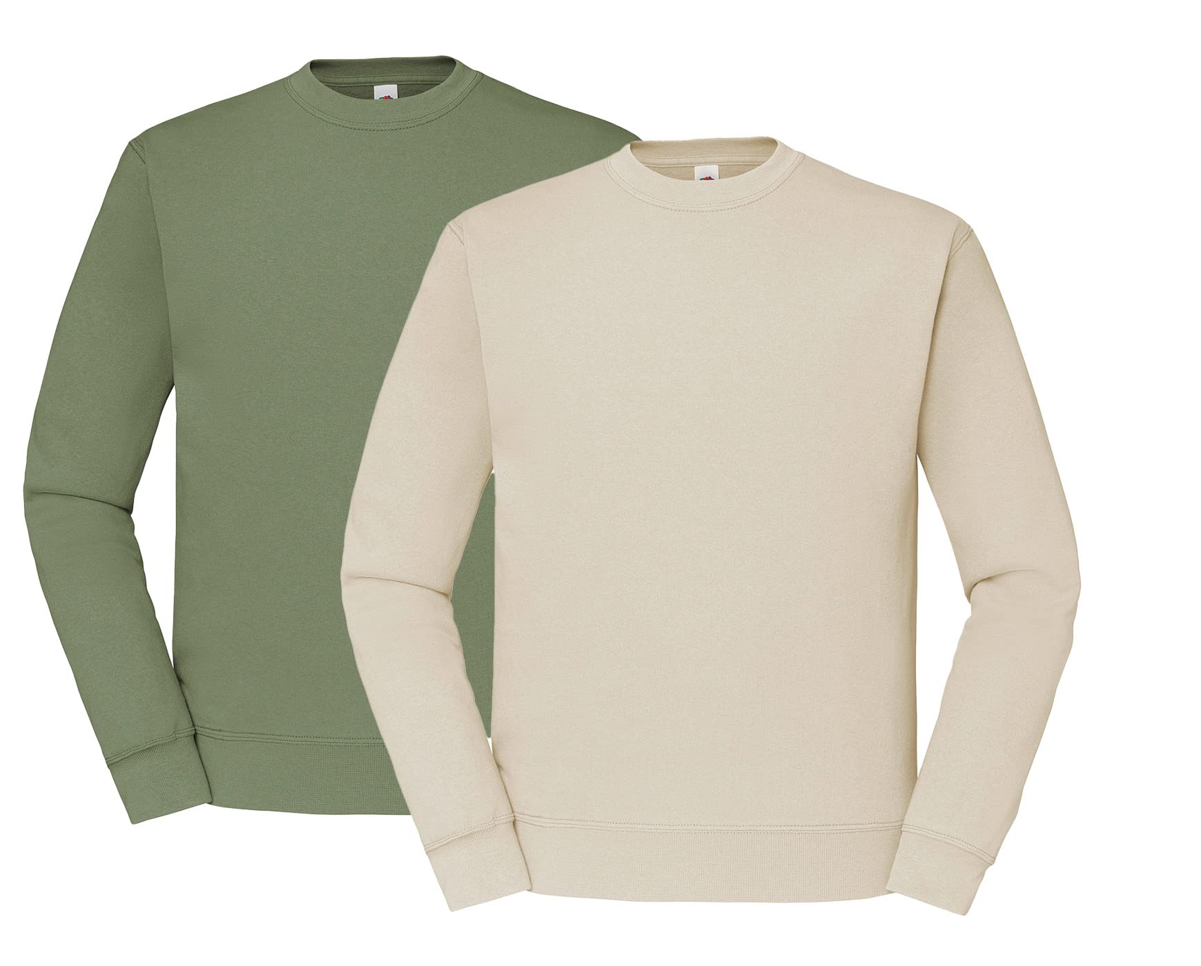Fruit of the Loom Men’s Set-in Sweatshirt, M