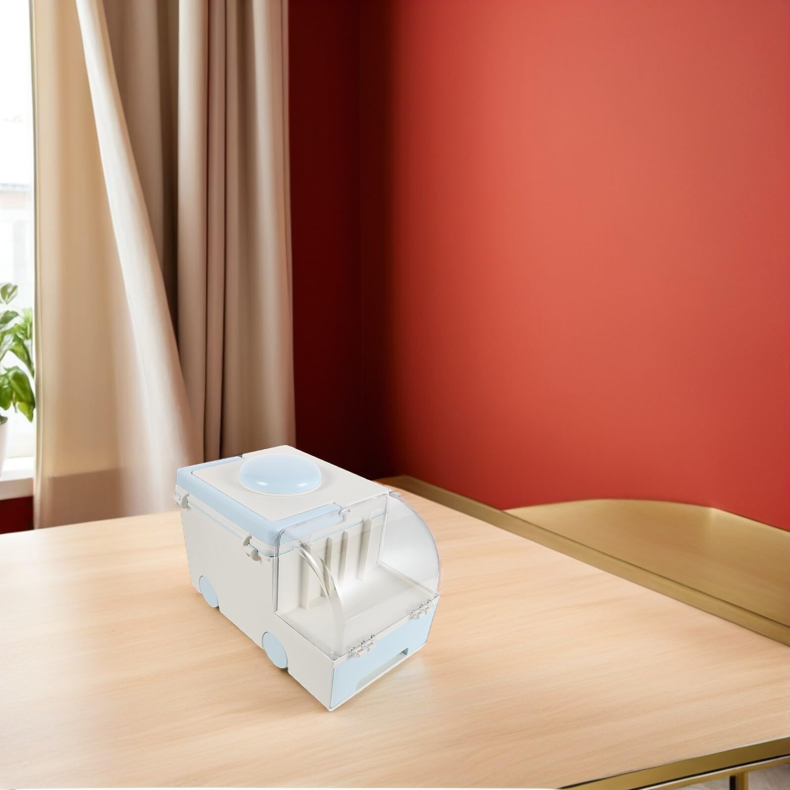 Scatola Porta Medicinali Vuota con Maniglia, Contenitore Portatile per Primo Soccorso Domestico ad Alta Capacità in Plastica Antiurto, Organizer Medico D’emergenza per Famiglia