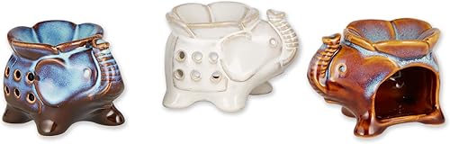 Fragancia Fundición ELEFANTE CALENTADOR DE ACEITE TRIO