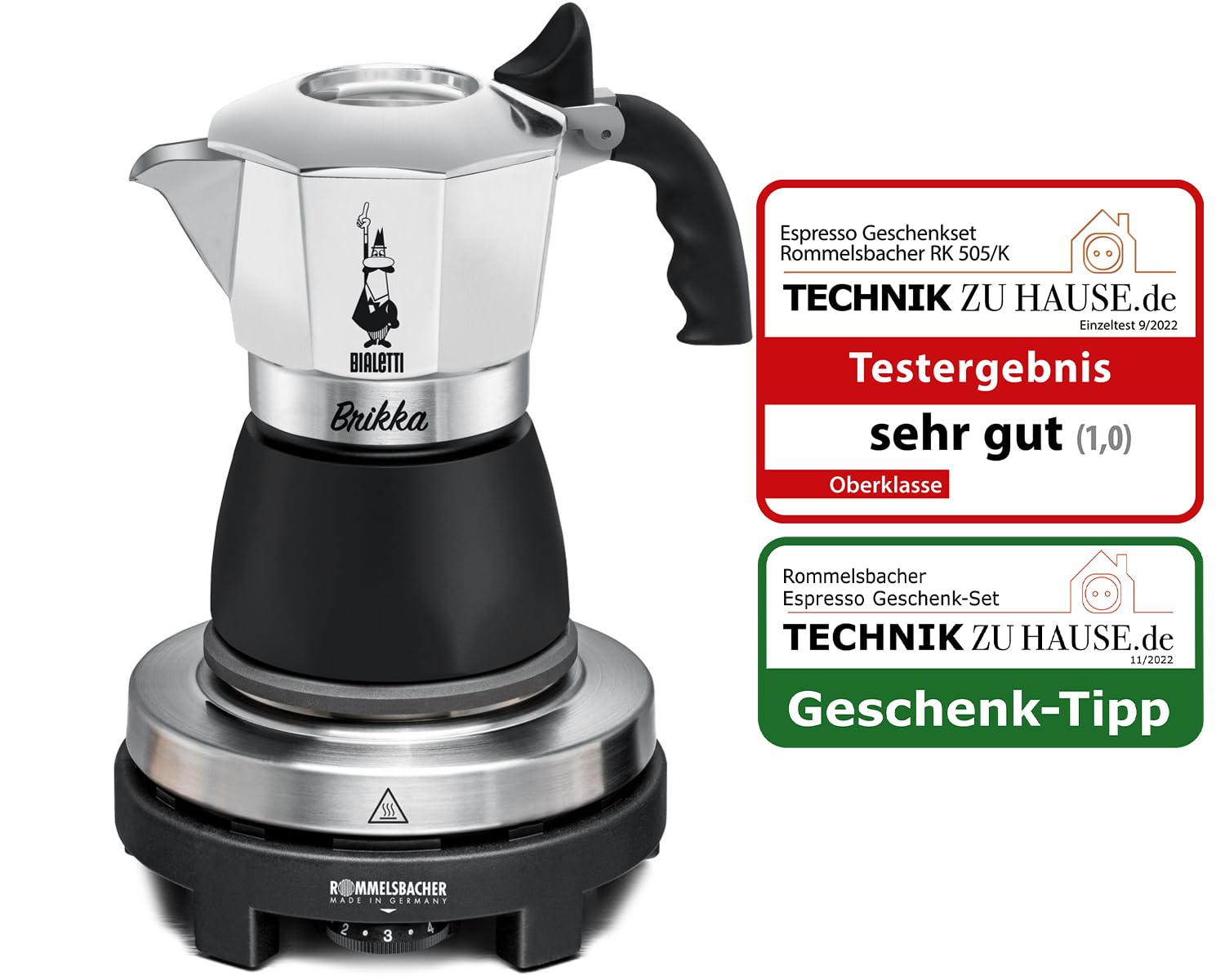 Rommelsbacher Rk 505/K Kawiarka, Srebrny, 500.0W 230.0V