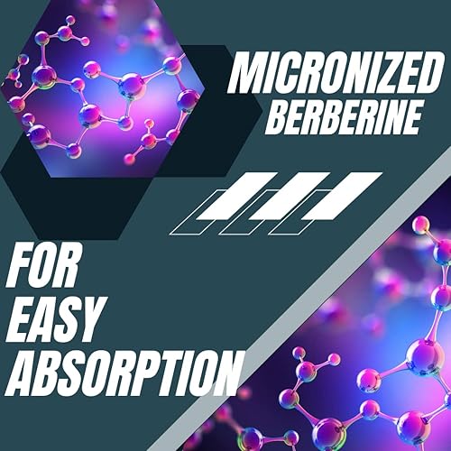 Miniatura 5 de Research Labs Fórmula de alta absorción de berberina de grado clínico de 1500 mg y soporte de BerberQuil. 90 cápsulas totales