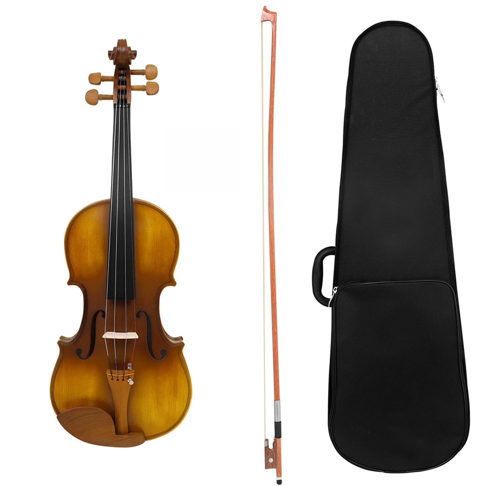 Violino In Legno Massello Principiante Adulto Violino Professionale 4/4 Violino