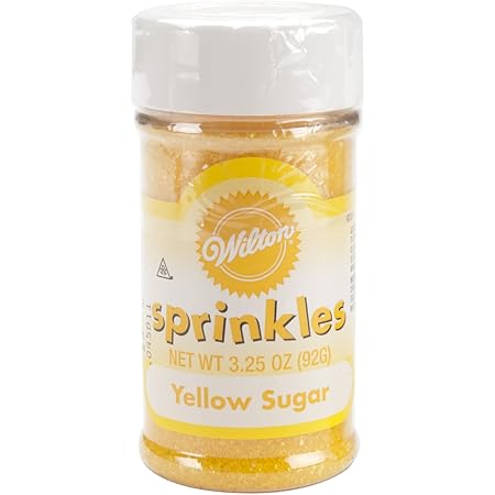Wilton Colored Sugars, One Size, Yellow