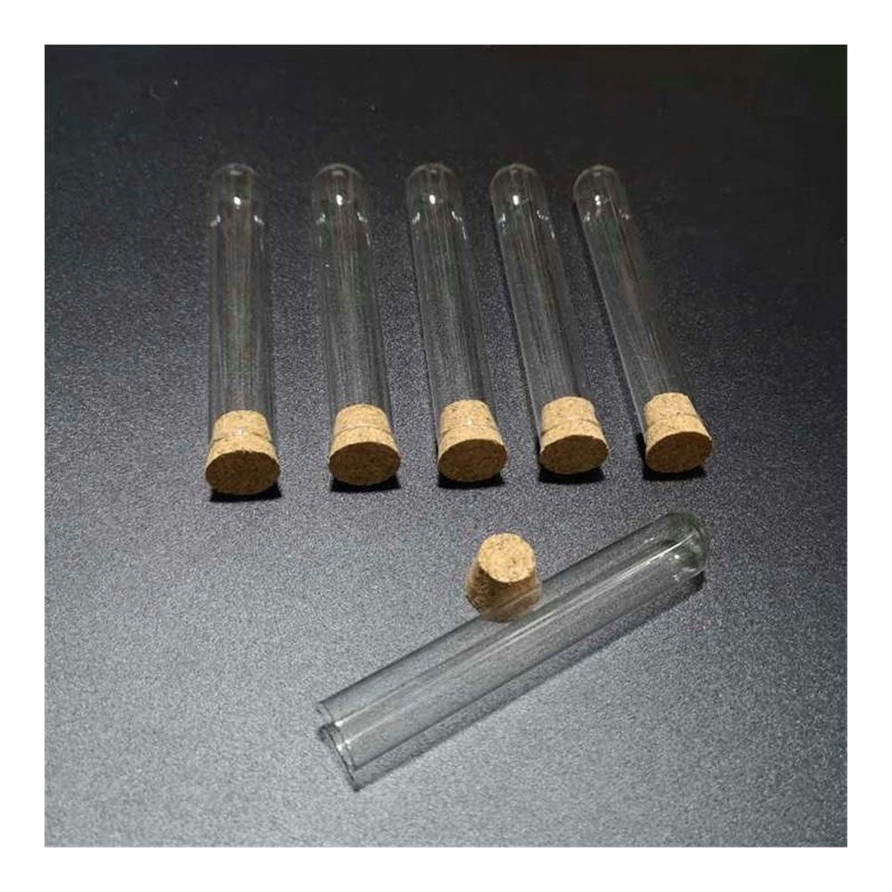 Probówki 12 sztuk/partia w kształcie litery U dno probówki z przezroczystego szkła, z korkiem, 12x100mm dla rodzajów laboratoriów/szkół, laboratorium szkolnego ogólnego