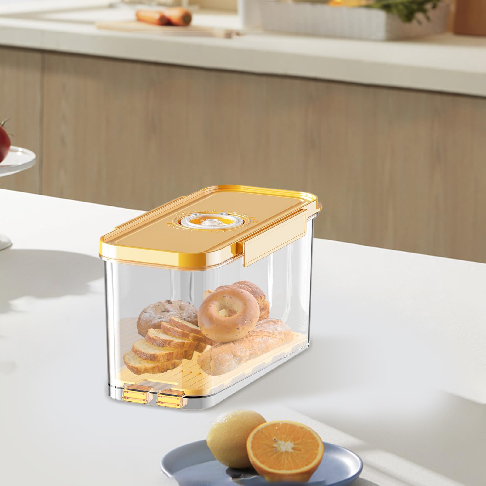 de almacenamiento de alimentos al vacío, sellada para alimentos