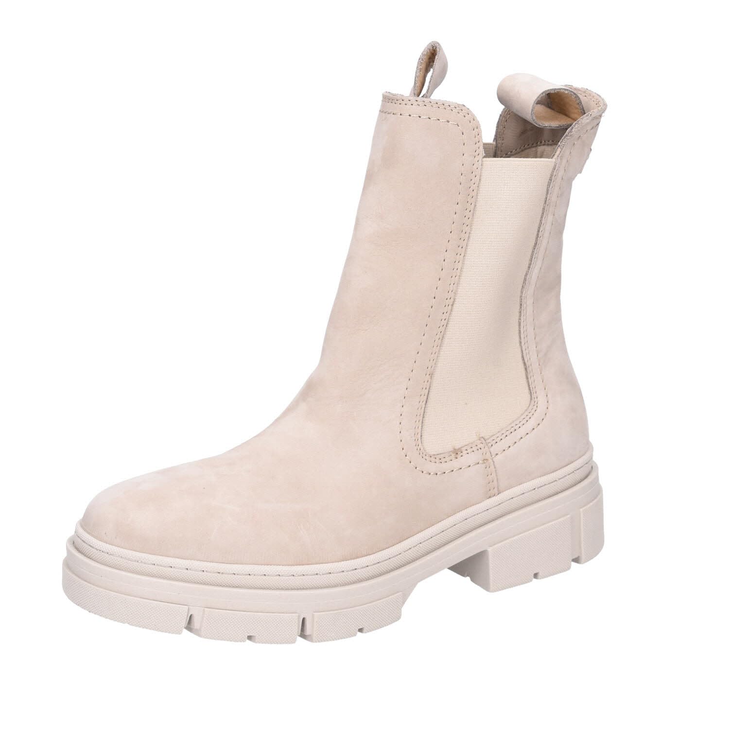 Tamaris Women Chelsea Boots, Ladies Ankle Boots,TOUCHit-Footbed,Low Boots,Half Boots,Bootie,Slip Boot,high,Taupe Nubuc,42 EU