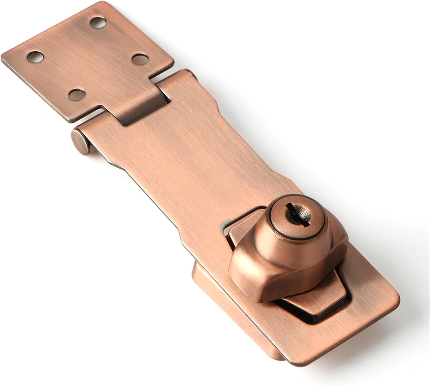 Knob Lock Drawer Lock with Key Heavy Duty Latch Zinc Alloy 3/4 Inch Household Furniture Lock 1Pcs (Color : 3 inch-02)