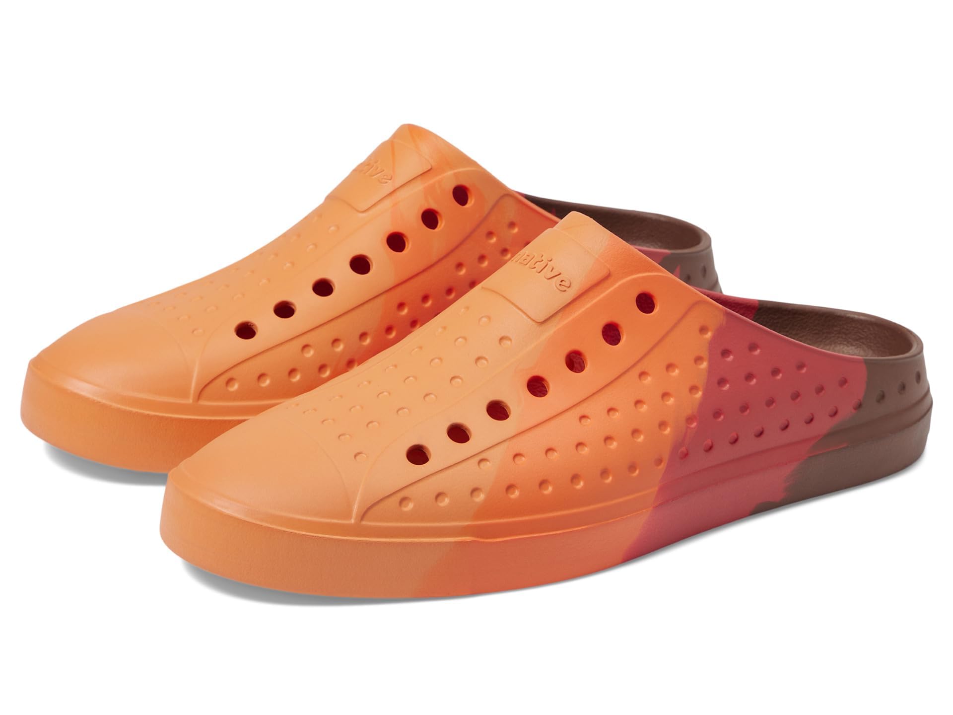 Native Shoes Jefferson Clog Marble - Unisex Clogs - Synthetic Outsole - Round Toe Shape - Slip-on Style