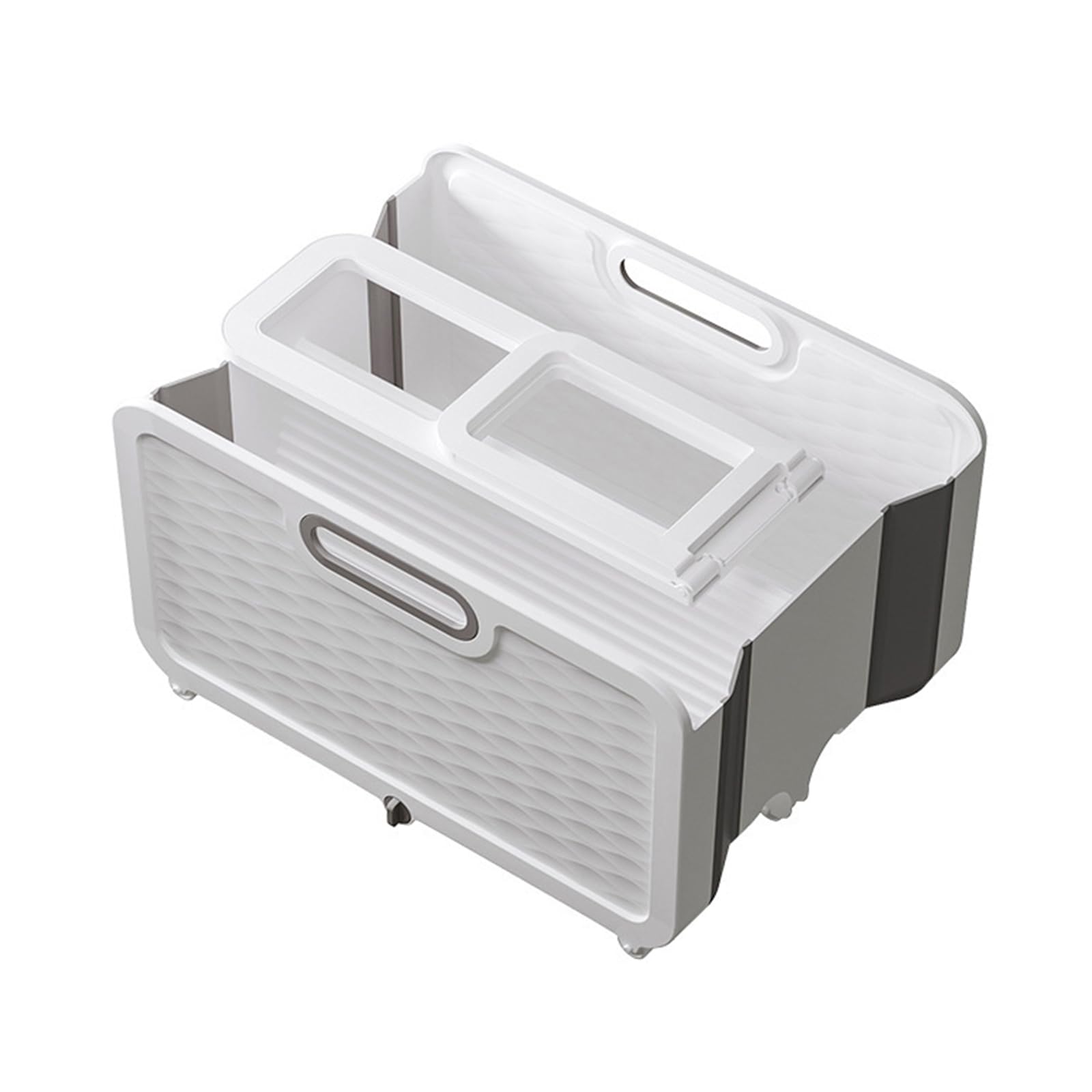 Jazuaiao Mop Bucket with Drainage Outlet Function Foldable Household Supplies for Floor Cleaning Large Size