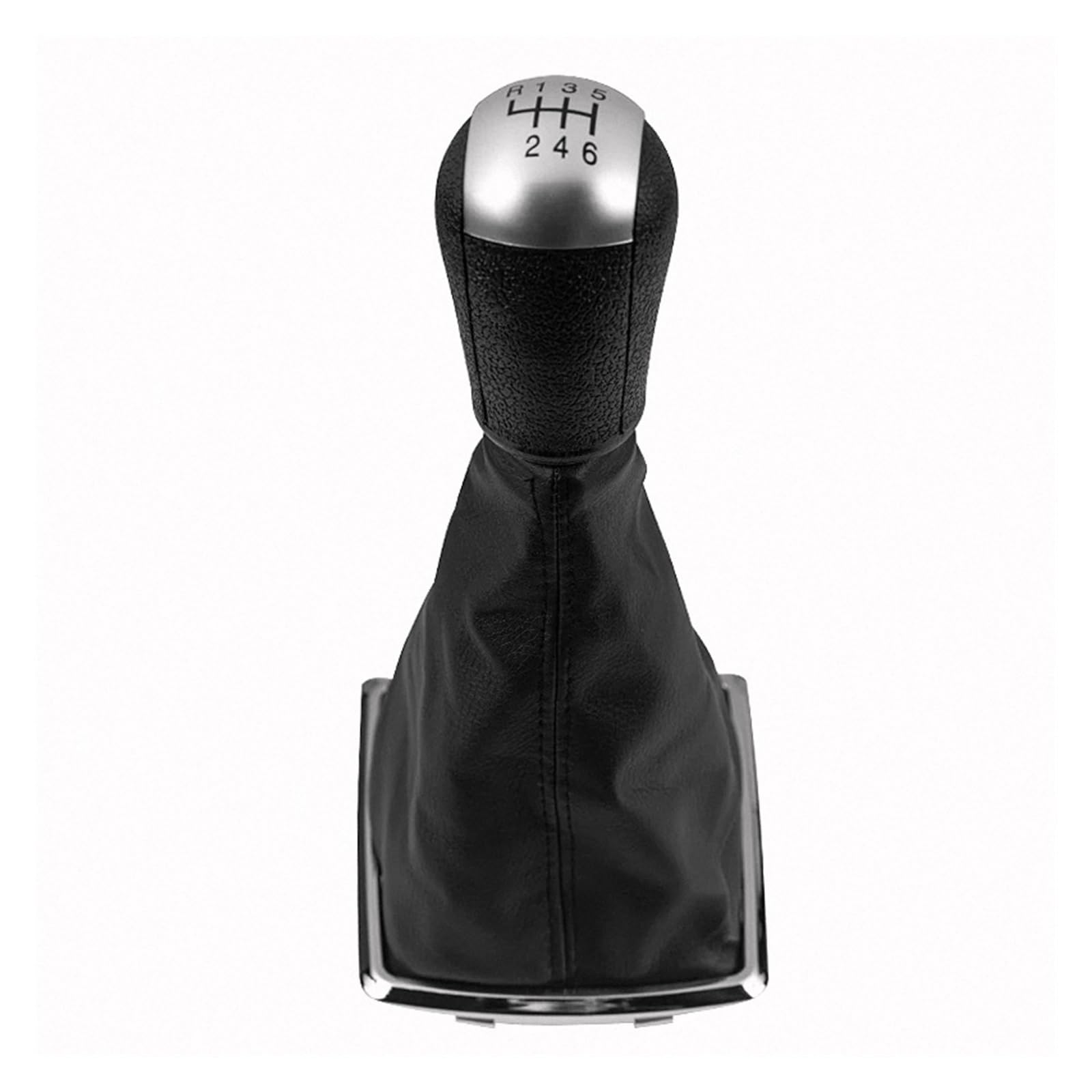 Htvtkrfgrl 6 Speed Silver Shift Lever Knob For Focus 2 For Mondeo Mk2 2004 2005 2007-2011 Upgrade