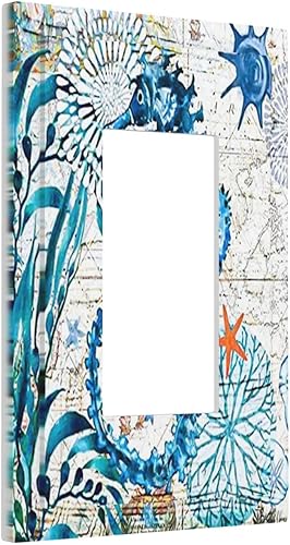 Miniatura 129 de Cubierta de interruptor de luz decorativa de pared de bruja negra Ouija Gótica Esqueleto Calavera 1 banda Placa frontal eléctrica de interruptor