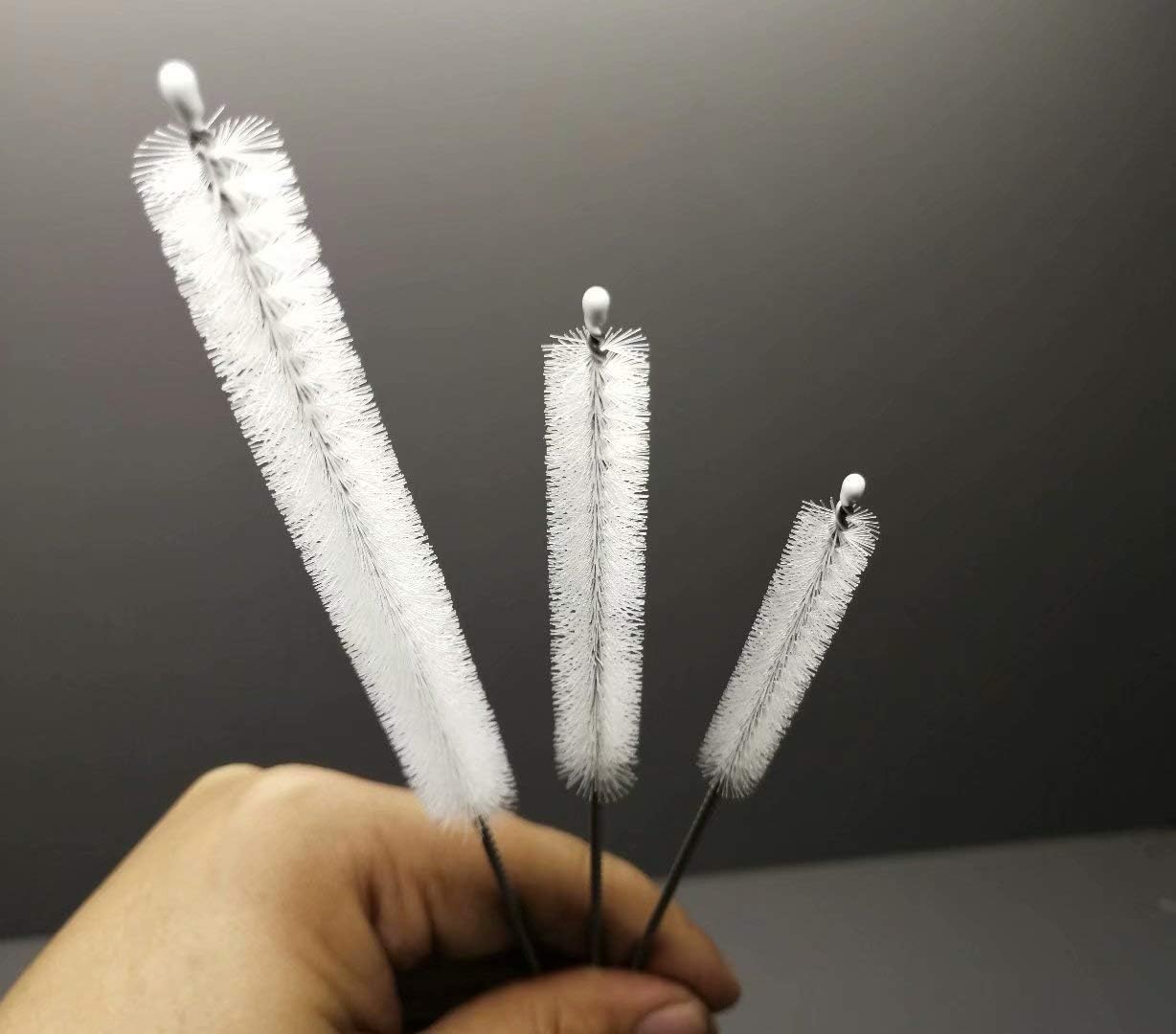 Get Special Price Straw Cleaning Brush Set 9 Pack (3-Size 12” 10” 8”), 3-Piece 12” x 12mm Extra Long Straw Cleaner,3-Piece 10” x 10mm Straw Brush for Reusable Straws, 3-Piece 8” x 8mm Cleaning Brush for Multiple Size