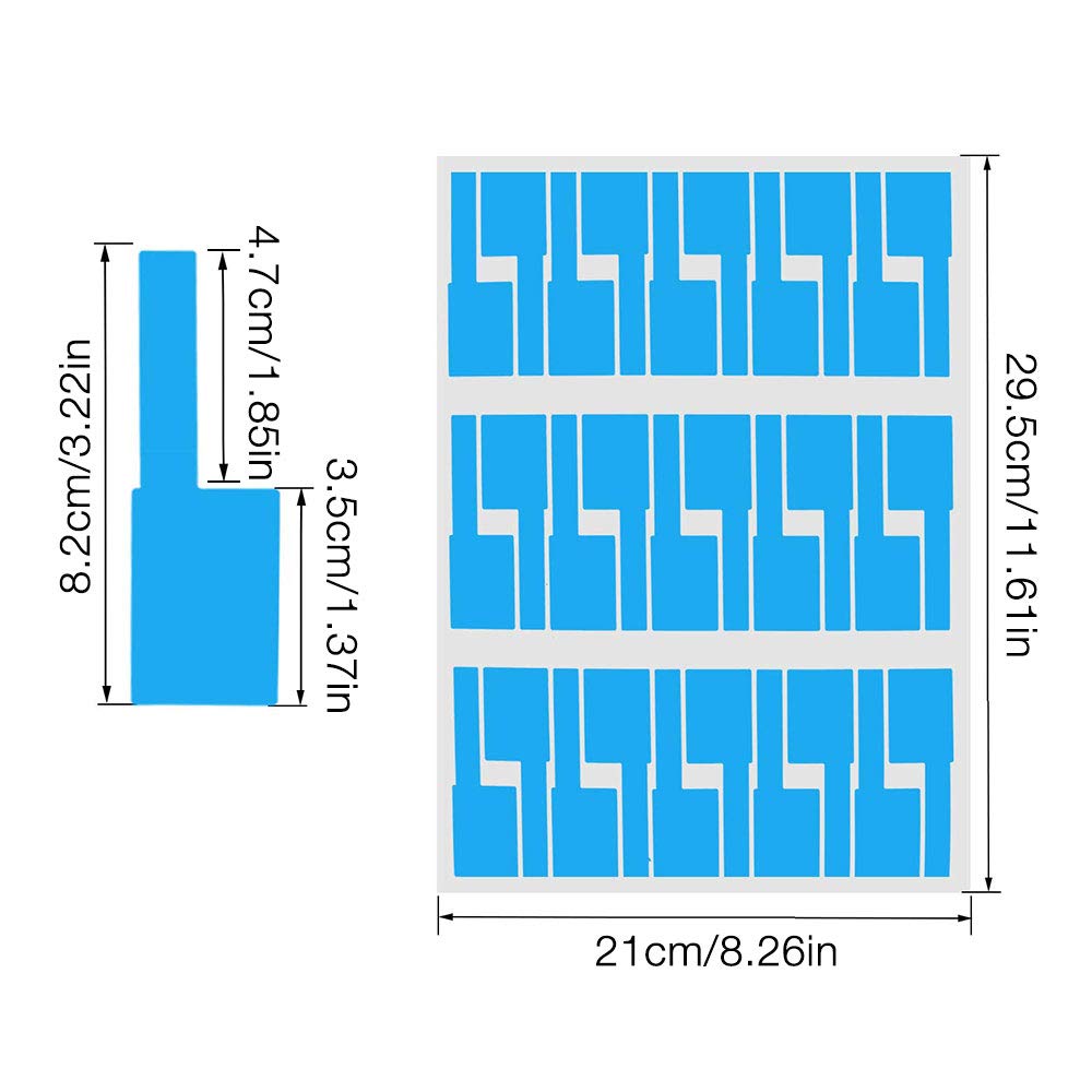 Buy IWILCS 600 PCS SelfAdhesive Cable Labels, Waterproof Wire Label