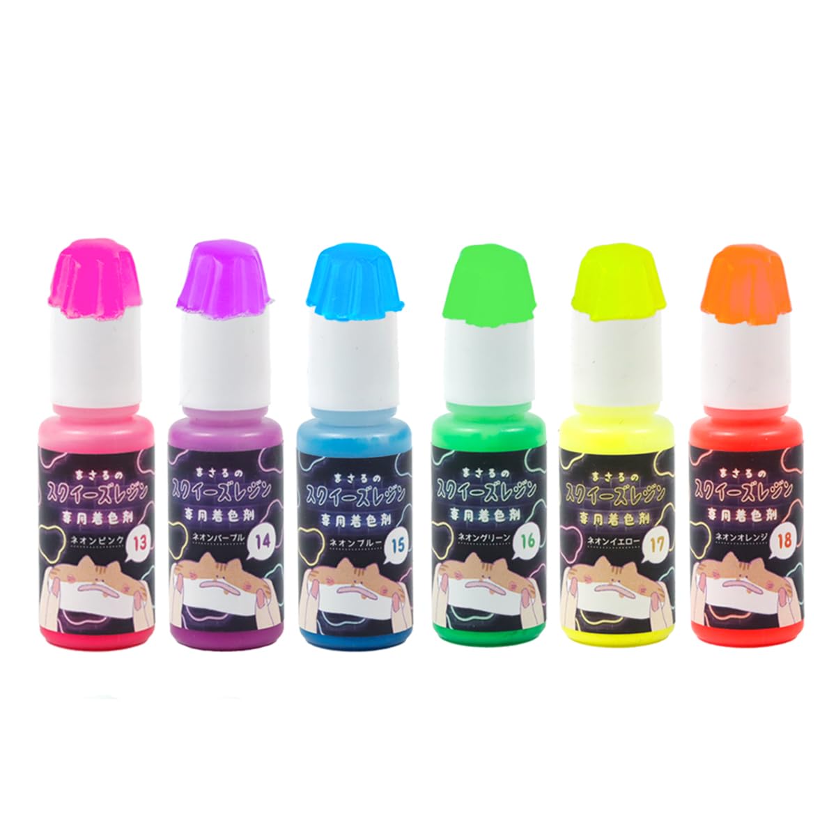 Amazon.co.jp: GreenOcean スクイーズ着色剤 ネオンカラー まさるのNEW