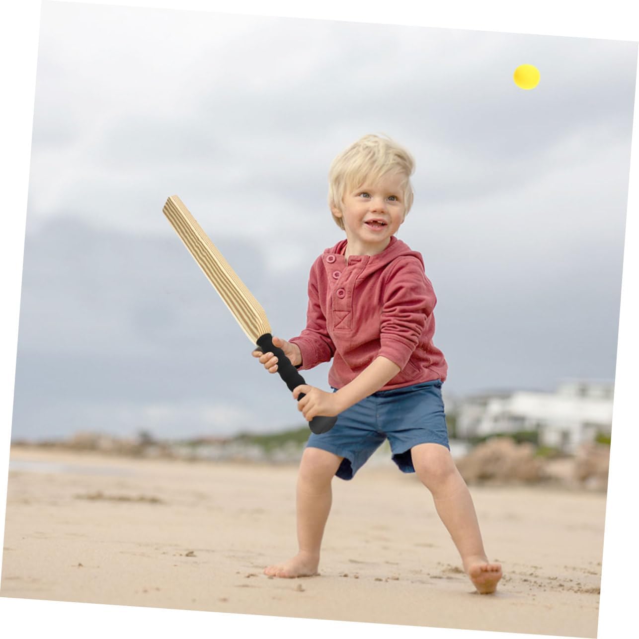 1Set Training Kit Lightweight Plastic Bat Multi Use Sports Bat with Balls Encourages Teamwork Active Play