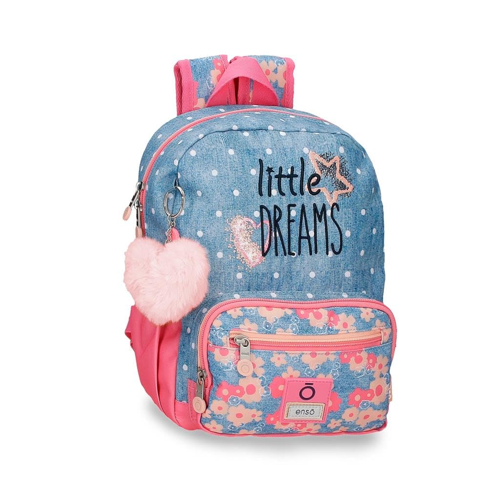 Enso Little dreams mochilas infantiles fabricdas en poliéster, diferentes tamaños