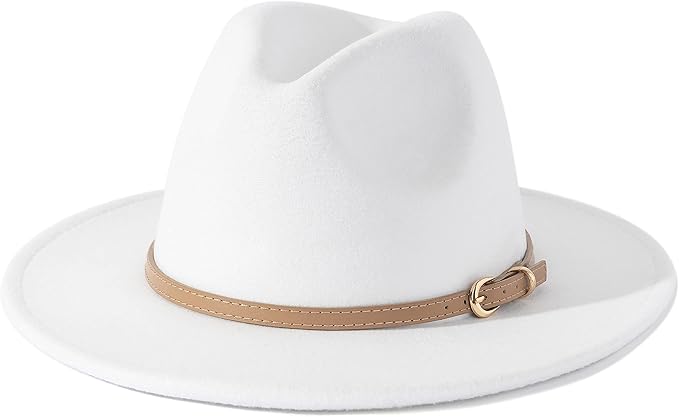 Lisianthus Women Felt Fedora Hat