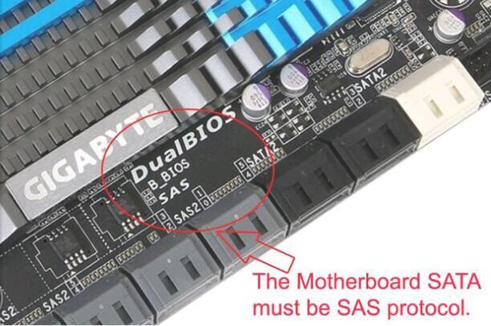 NFHK Adattatore RAID Per Disco Rigido SATA SFF-8482 SAS 29 Pin A 7+15 22 Pin Con Chipset E Porta Di Alimentazione