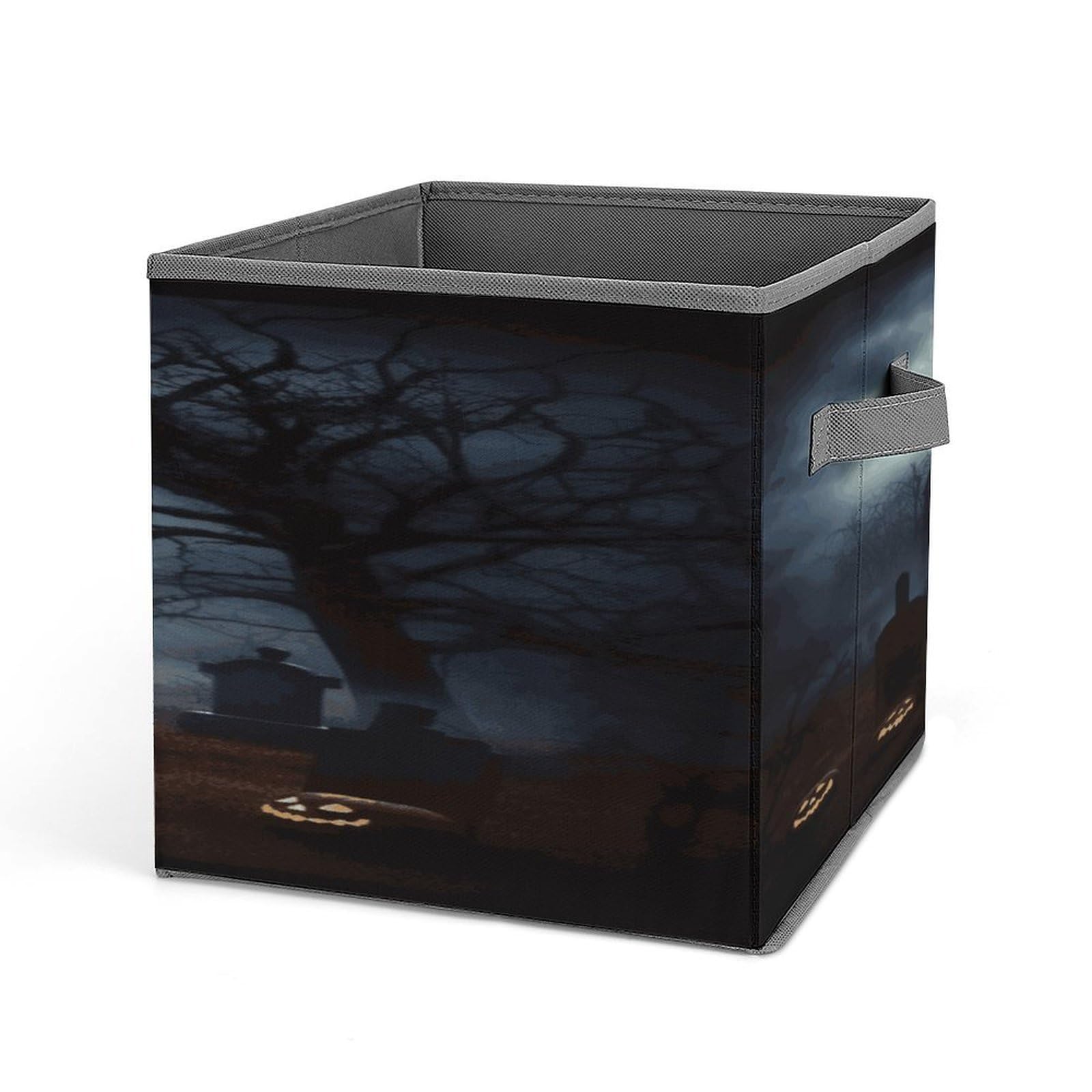 Fekiloot Style Gothic Happy Halloween Storage Bins Storage Baskets