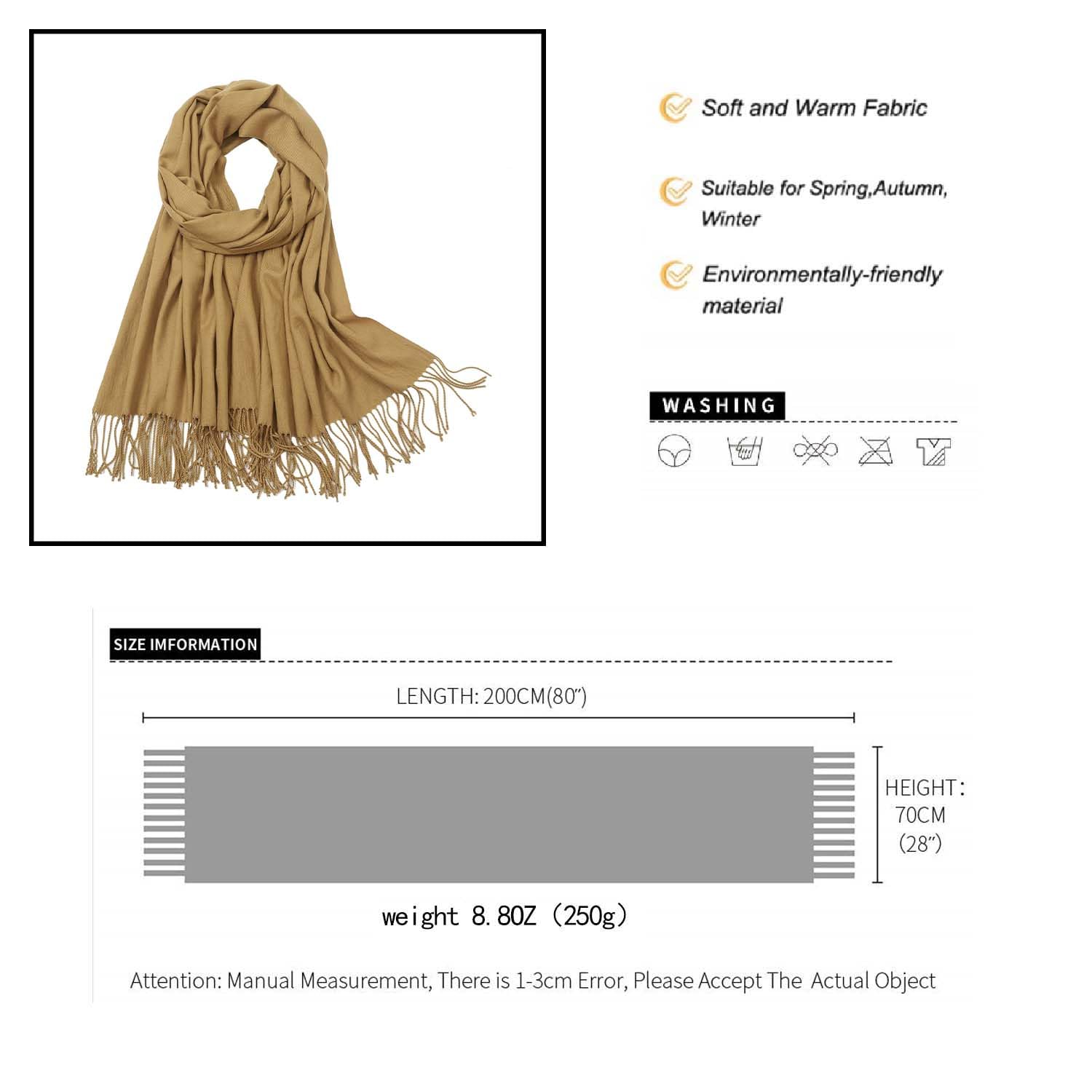 Pashmina sciarpa invernale scialle per donna scialli e impacchi per abiti da sera grande morbido scialle da sposa