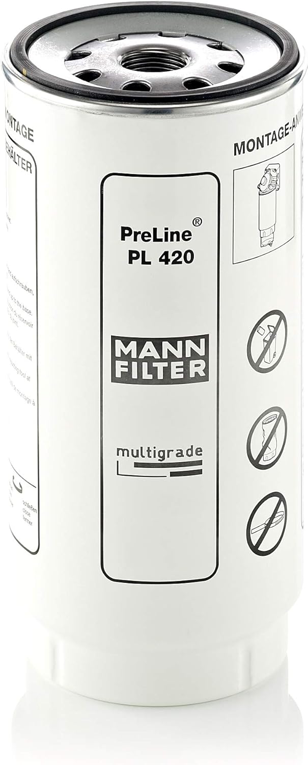 MANN-FILTER PL 420 x Filtro de combustible – Set de Filtro de ...
