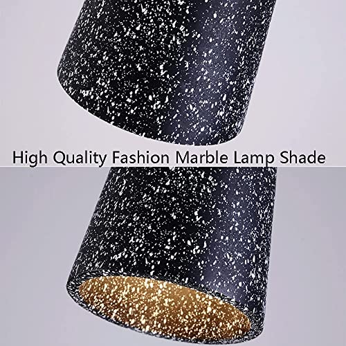 Suspension terrazzo haut de gamme luminaire de plafond moderne et industriel