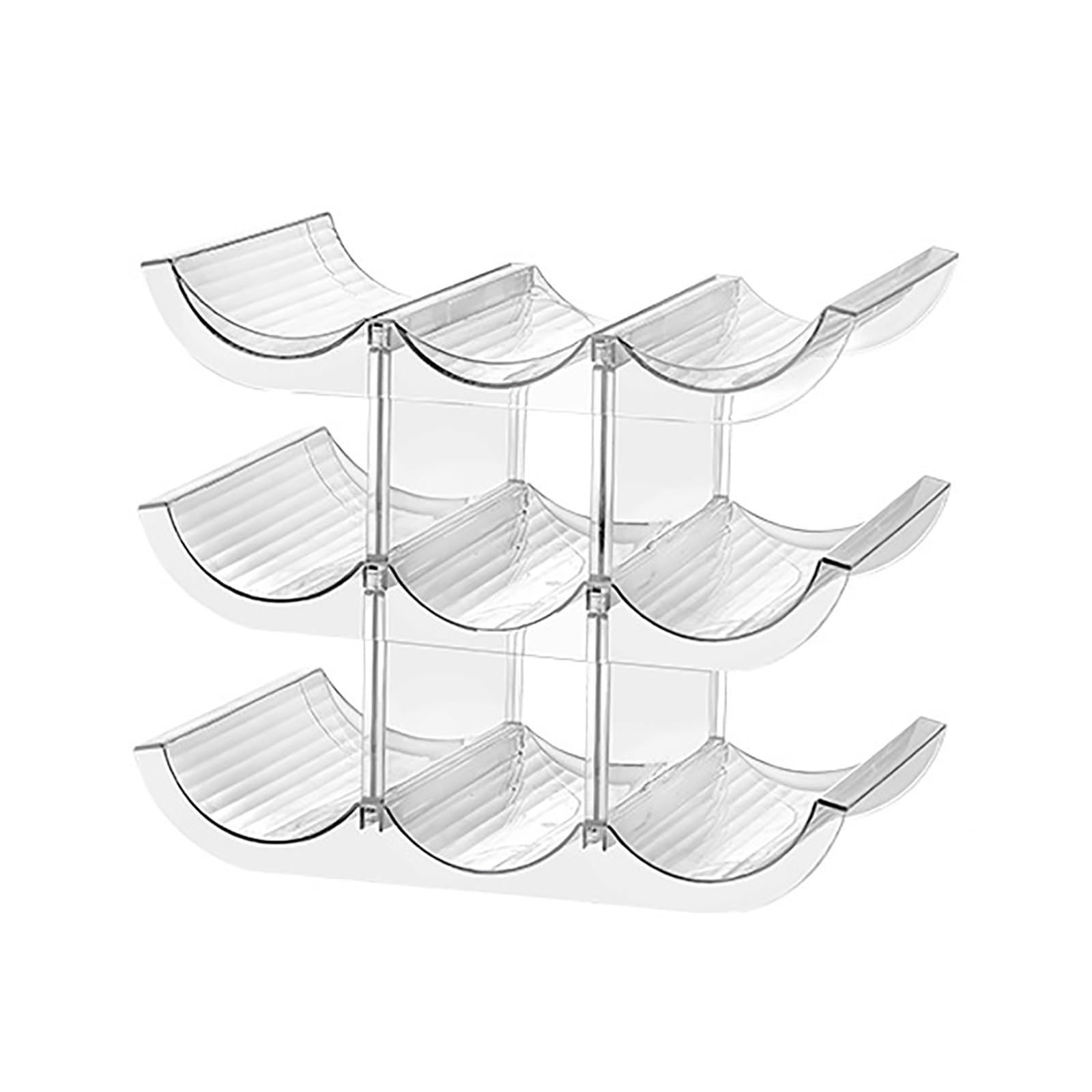 portabottiglie, Moderno ed Elegante, assemblaggio Semplice, Facile da Pulire(Medium)