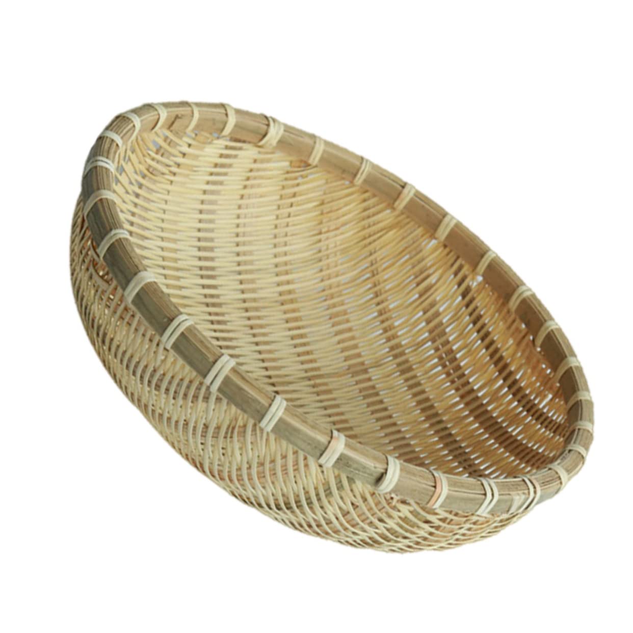 Amazon｜LABRIMP シー 竹製収納バスケット 田園風フルーツバスケット