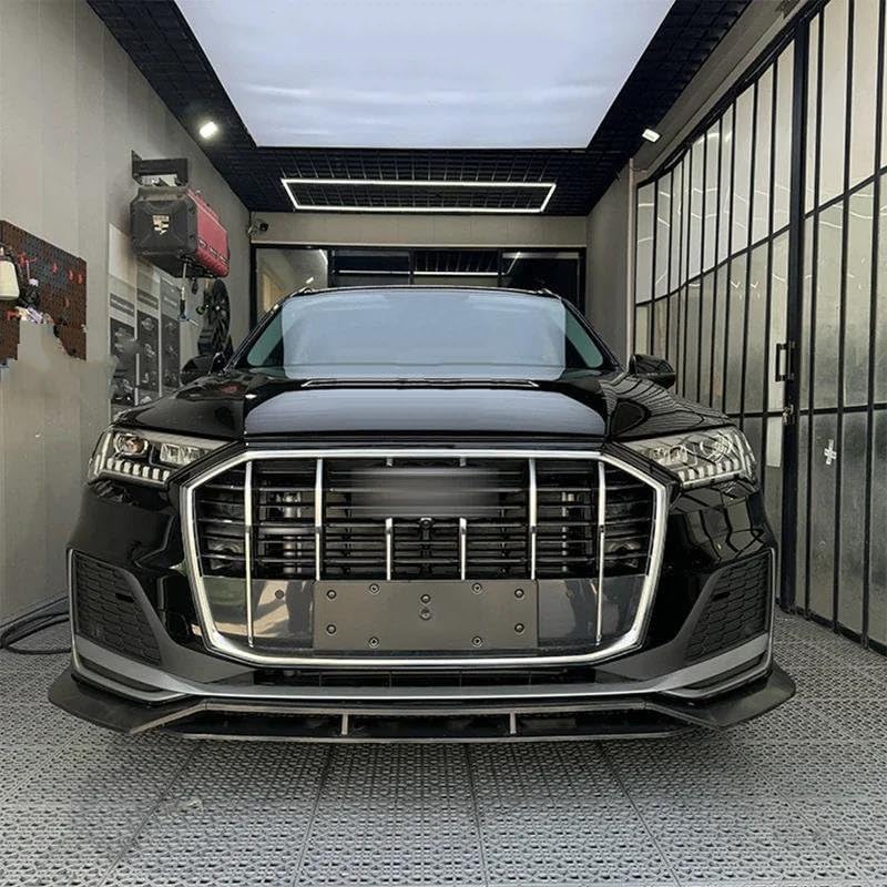 アウディ Q7 4L 後期 Sライン フロント リップ スポイラー ingo アウディ Q7 4L 後期 Sライン フロント リップ スポイラー ingo