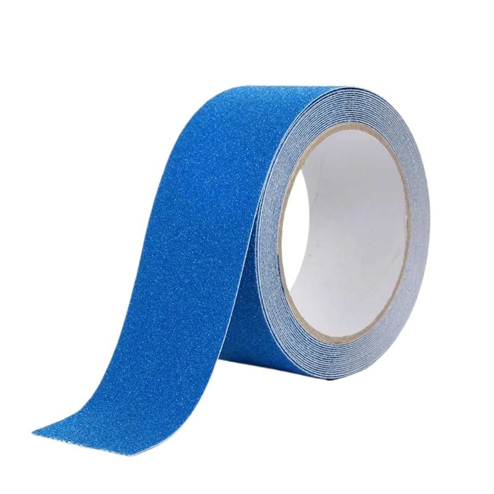 Nastro Antiscivolo 2 Rotoli di Adesivi Antiscivolo for Esterni, Nastro Antiscivolo ad Alto attrito for gradini di Sicurezza delle Scale(Blue,50mm x 500cm)