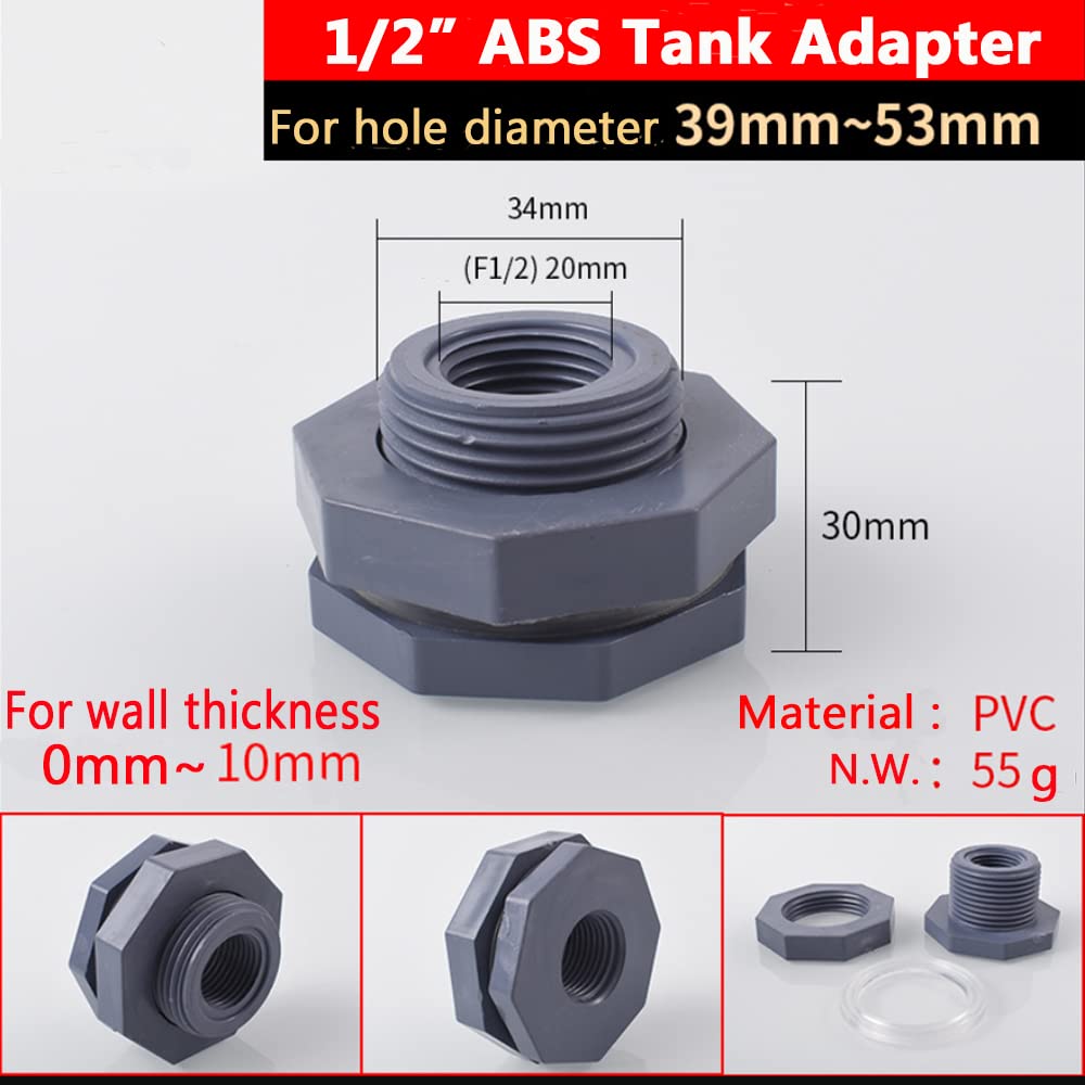 Conector Neumático G1/2 X G1/2, Adaptador, Conector De 40 Mm | Envío gratis