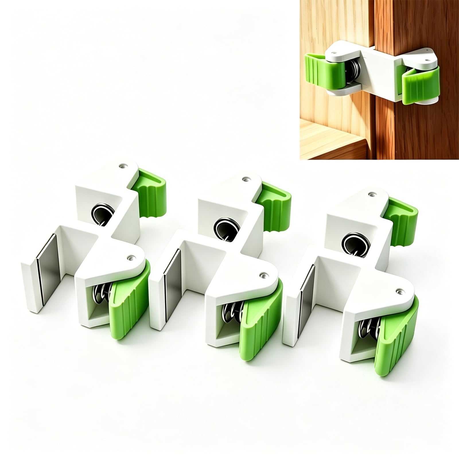 3-Pack Installation Clamps, Woodworking Clamps for Cabinet Filler Panels