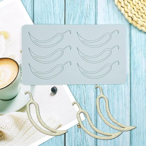 Miniatura 4 de Molde de fondant de encaje en relieve de hongos, tapete de encaje comestible de chile y verduras para boda, moldes de silicona para decoración de