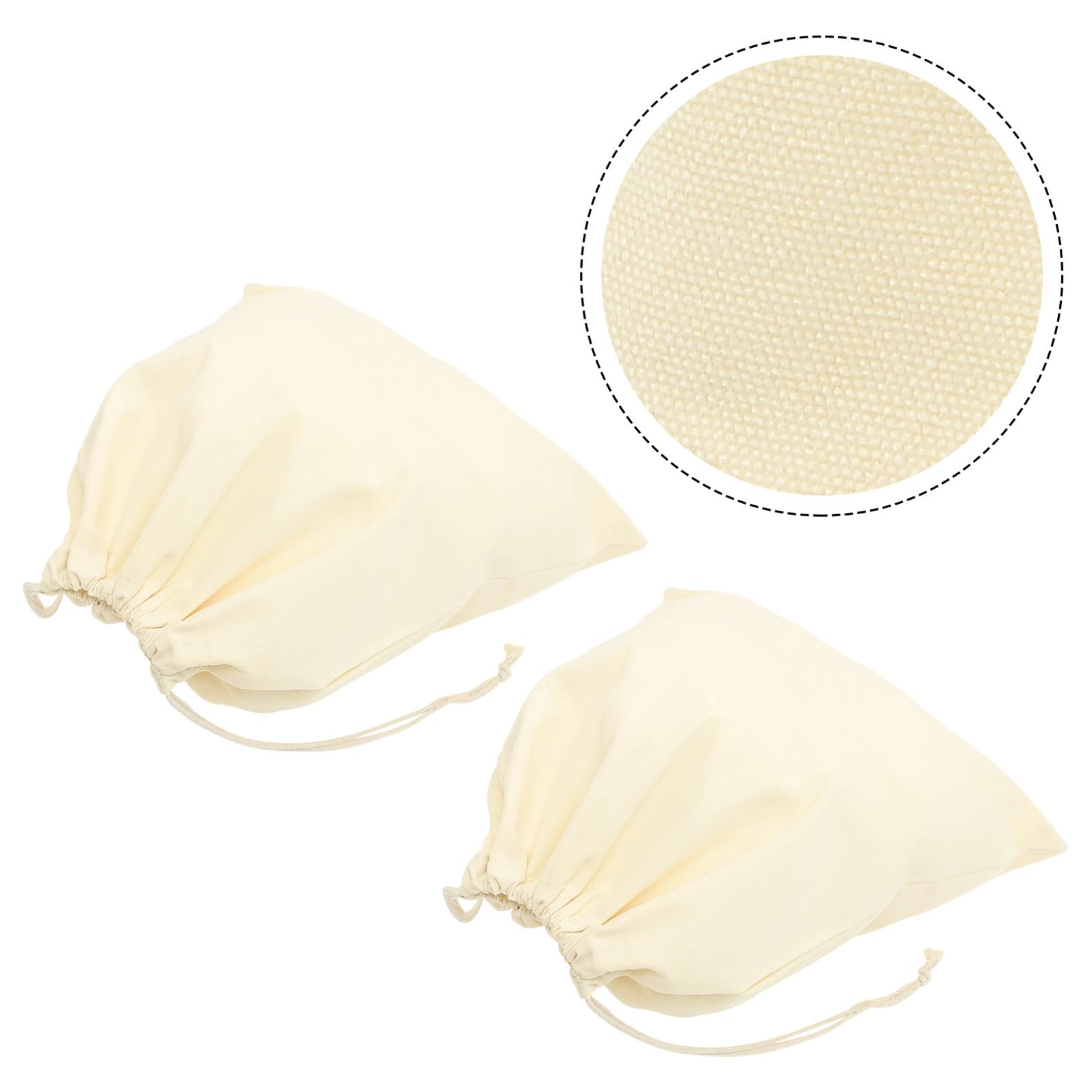 Hemobllo 2pezzi Sacchetti per Bucato in Tela Borse per Vestiti Sporchi Coulisse Sacchetti per Biancheria Lavabili Organizer per Vestiti per Casa e Viaggio