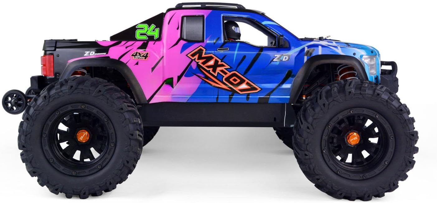 TOUCAN RC HOBBY 1/7 80KM/H Racing 4X4 Remote Control Monster Truck MX-07 Brushless 160A ESC 4292 Motor 35KG Servo Metal Gears