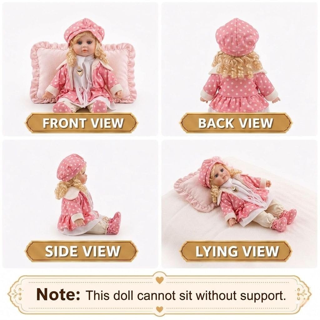 Talking Musical Plush Doll - Singing & Cuddly Toy -7