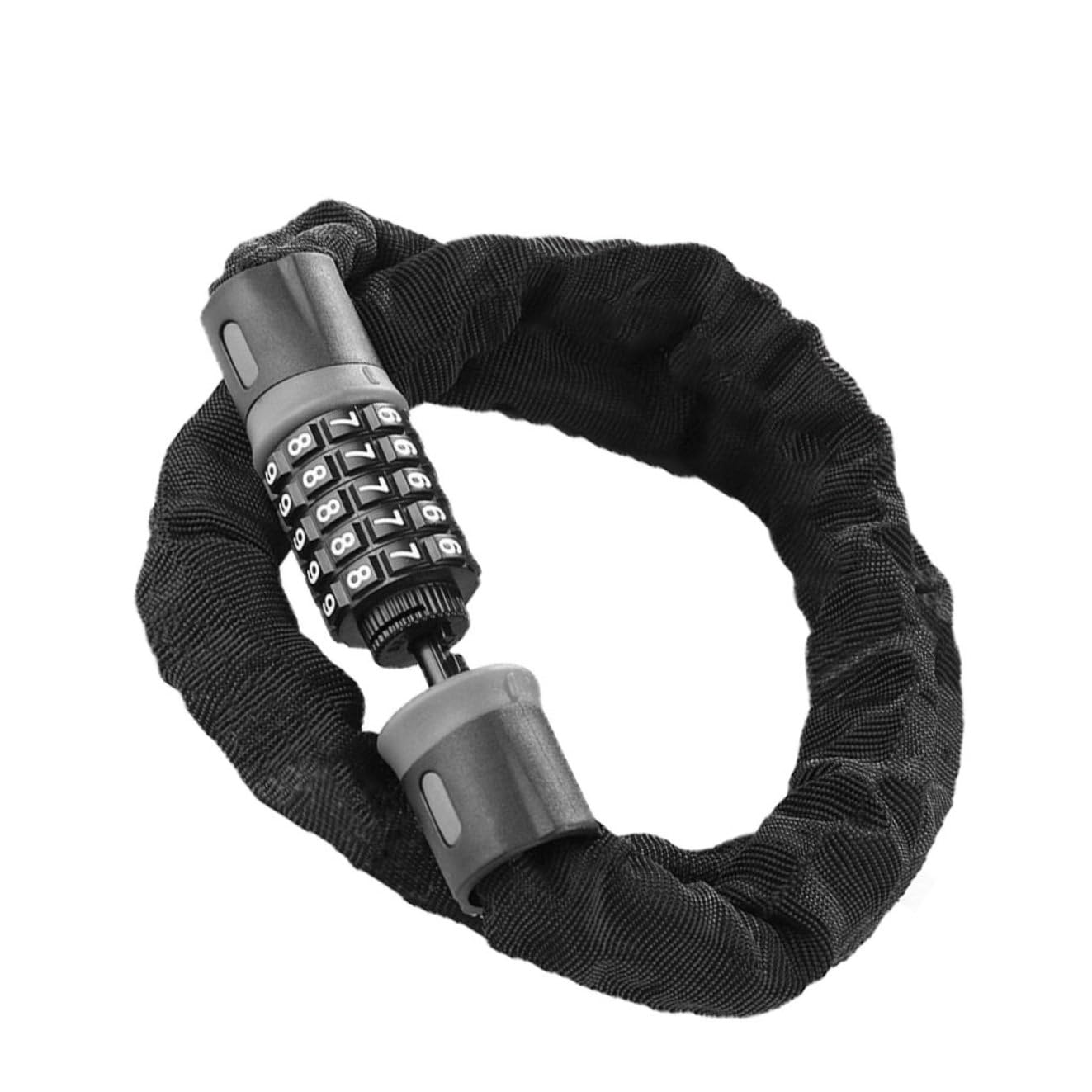 Antivol de vélo pour vos arrêts en ville, cadenas sécurisé moto portable à code Hemobllo