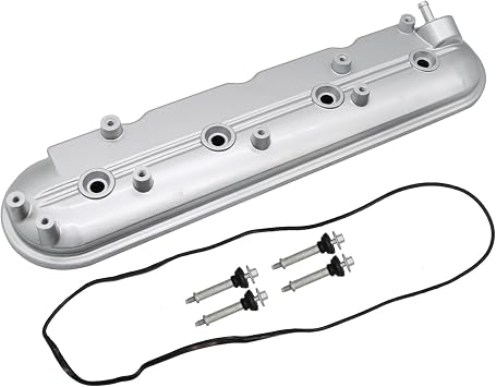 264-965 Left Driver Side Valve Cover with Gaskets & Bolts Compatible with Avalanche Silverado Suburban Tahoe Camaro Sierra Yukon Savana 1500 2500 3500 1999-2008 12570427
